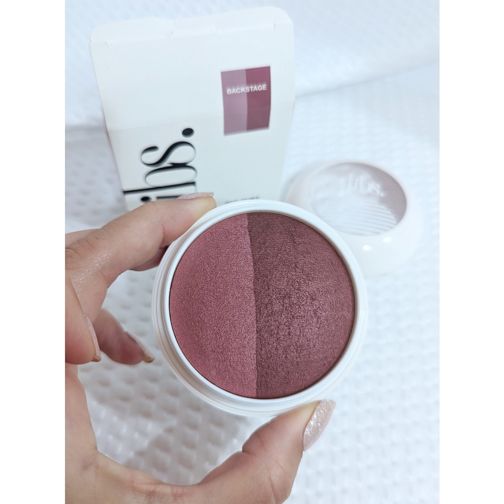 DIBS Beauty The Duet Baked Blush Duo- Backstage